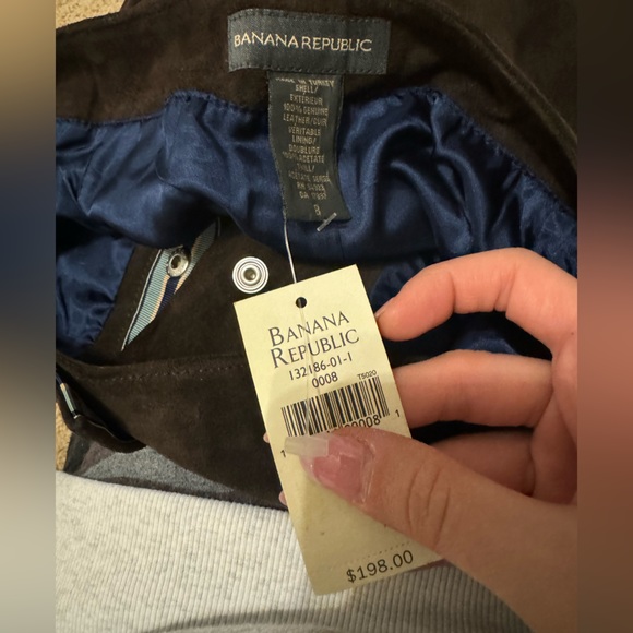 Banana Republic Brown Suede Skirt - Picture 4 of 4